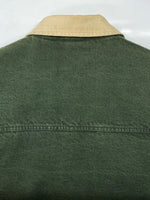 エルエルビーン L.L.Bean 70s 80s DENIM JACKET デニム ジャケット Gジャン カバーオール ブランケット ヴィンテージ アウター 緑 S945 ジャケット 無地 カーキ Sサイズ 104MT-1783