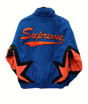 シュプリーム SUPREME 19SS Stars Puffy Jacket スター パフィー ジャケット アウター 青 ジャケット ロゴ ブルー Sサイズ 104MT-1051