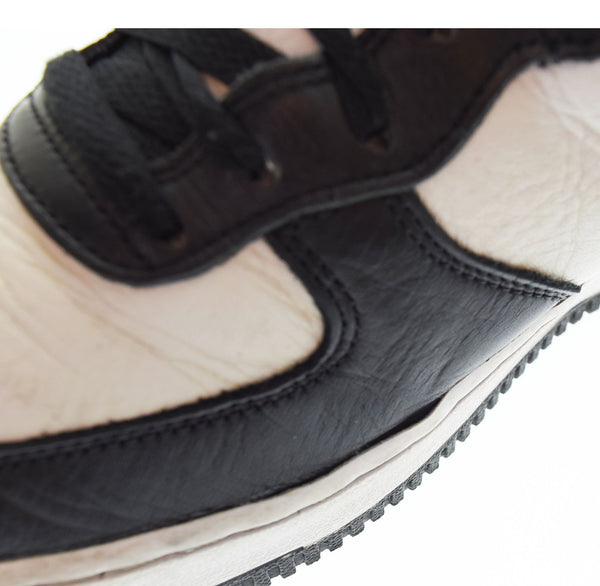 ナイキ NIKE Stussy Air Force 1 Mid Black and Light Bone ステューシー  エアフォース1 ミッド スニーカー DJ7840-002 メンズ靴 スニーカー ホワイト 27.5cm 103S-984