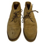 【曜日割引対象外】 レッドウィング RED WING WORK CHUKKA USA製 チャッカブーツ スエード 9 1/2D 3143 メンズ靴 ブーツ チャッカ ベージュ 27.5cmサイズ 201-shoes1372 VB