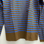 【曜日割引対象外】 キャピタル KAPITAL ボーダー ロンT 長袖カットソー ブラウン Lサイズ 201MT-4127 VB