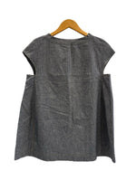 フォーティーファイブアールピーエム 45RPM リネン混 コットンベスト 麻 綿 5067182 ベスト ブルー サイズ0 101LT-209