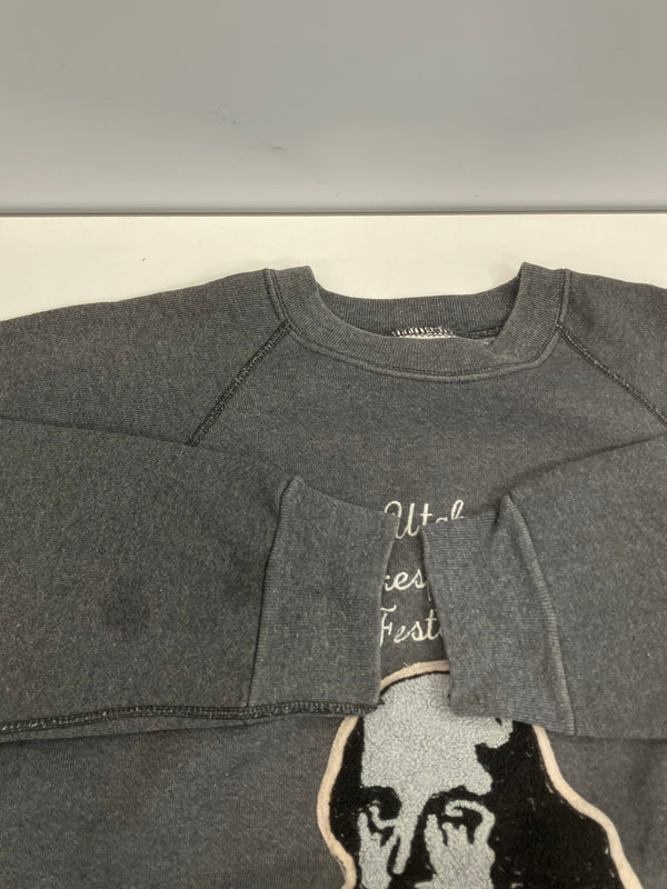 US US古着 90's 90年代 DISCUS Shakespeare festival シェイクスピア フェスティバル プロモーション 販促 アメリカ製 MADE IN USA ヴィンテージ vintage スウェット グレー Lサイズ 101MT-4858