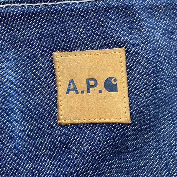 アーペーセー A.P.C. Carhartt コラボ　 デニム ブルー 201LB-82