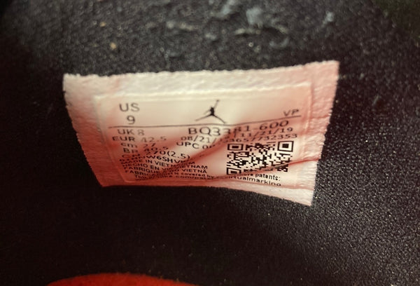 ジョーダン JORDAN Nike Air Jordan 34 Infrared 23 ナイキ エアジョーダン34 インフラレッド23 BQ3381-600 メンズ靴 スニーカー レッド 27cm 101sh-1896