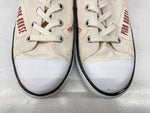 ピンクハウス PINKHOUSE ハイカット ワッペン レトロ ロゴ レースアップ SNEAKERS シューズ  オフホワイト BEIGE A2171PSH417 レディース靴 スニーカー ベージュ Lサイズ 104S-823