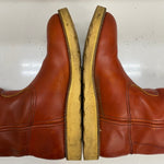 【曜日割引対象外】 レッドウィング RED WING 90's USA製 緑犬タグ 6.5 E ペコスブーツ メンズ靴 ブーツ ペコスタイプ ブラウン 25cmサイズ 201-shoes1474 VB