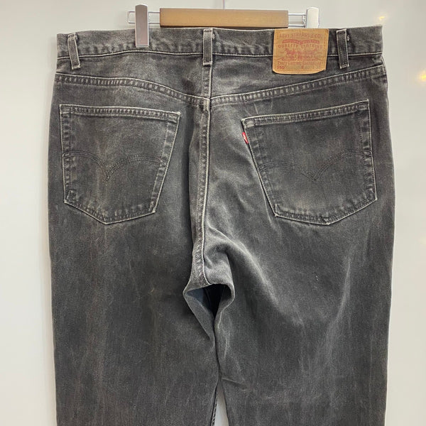 【曜日割引対象外】 リーバイス Levi's 550 後染め 赤文字 内タグ無し デニム ブラック W40 L30サイズ 201MB-1214 VB