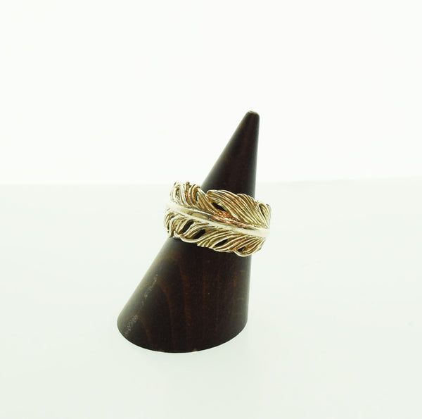エスジェイエックス SJX FEATHER RING SILVER 925 フェザーリング シルバー925 19号 メンズジュエリー・アクセサリー 指輪・リング シルバー 103G-111