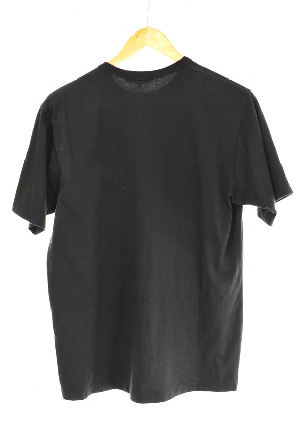 コムデギャルソンオム COMME des GARCONS HOMME  ロゴ プリント 半袖Tシャツ 黒 HM-T101 Tシャツ ブラック Lサイズ 103MT-2976