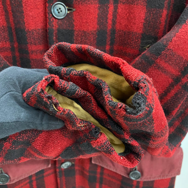 【曜日割引対象外】 ヴィンテージ vintage 50's RED HEAD レッドヘッド ウール マッキーノジャケット ジャケット レッド 201MT-4761 VB