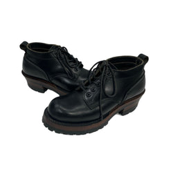 ゼローズ ZERROWS Standard Boots スタンダードブーツ レザー Vibramソール メンズ靴 ブーツ ワーク ブラック 101sh-2365