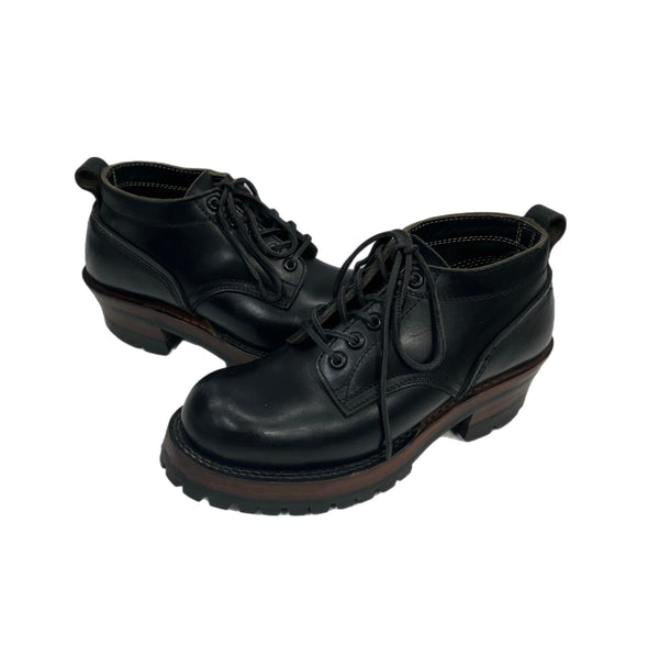 ゼローズ ZERROWS Standard Boots スタンダードブーツ レザー Vibramソール メンズ靴 ブーツ ワーク ブラック 101sh-2365