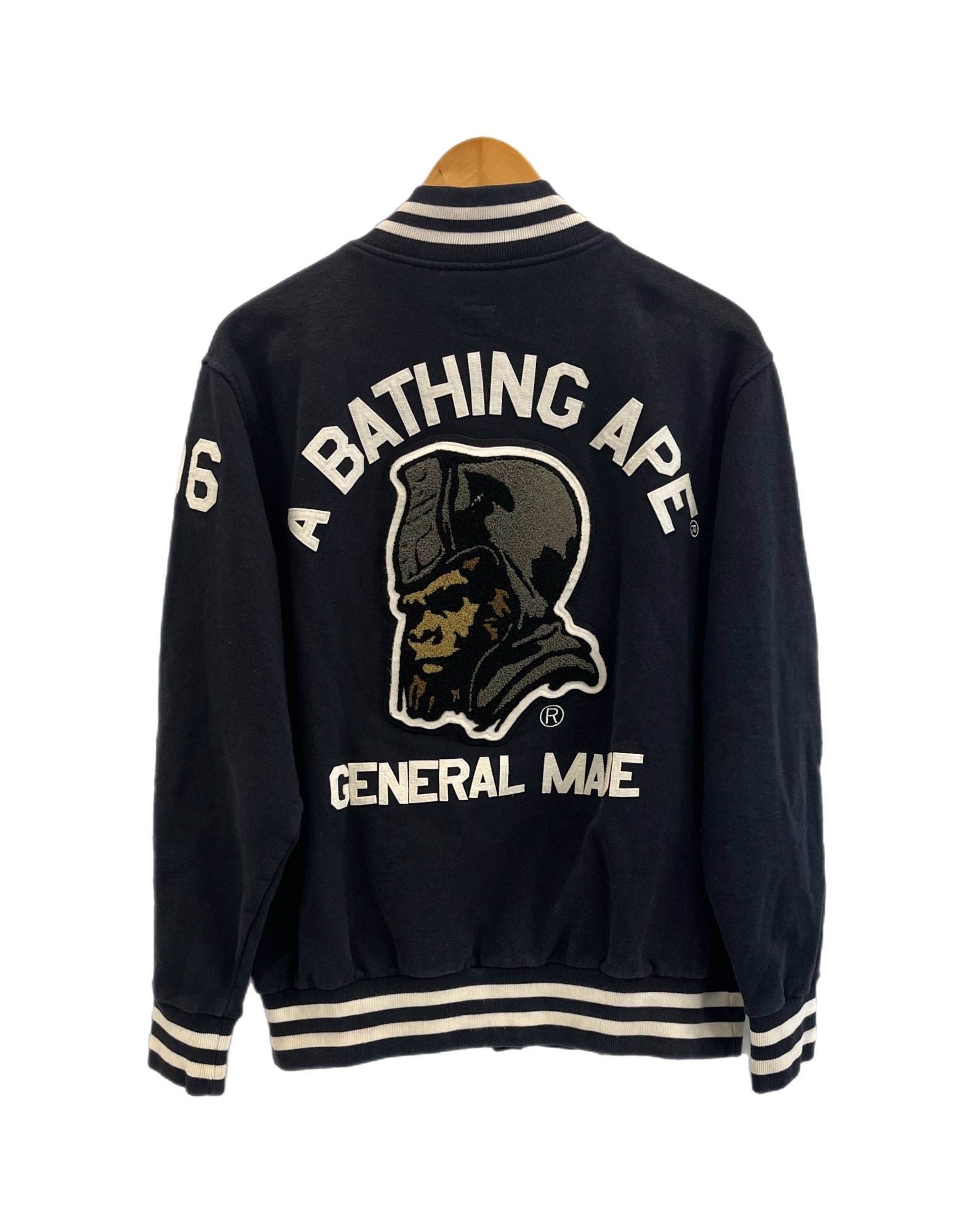 Bape General varsity jacket スタジャン エイプ ア ベイシング エイプ A BATHING APE 00s 初期 SWEAT VARSITY JACKET