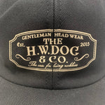 【中古】エイチダブリュードッグアンドコー THE H.W.DOG&CO. トラッカー キャップ TRUCKER CAP D-00004 帽子 メンズ帽子 キャップ ブラック 38サイズ 201goods-778
