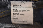 ダブルタップス WTAPS DAZED AND CONFUSED ストレート デニムパンツ 092LTDT-PTM02 デニム ブルー Mサイズ 103MB-615