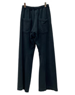 ネヴァーフォーゲット NVRFRGT 3D TWISTED LOUNGE WIDE PANTS ツイスト ラウンジ ワイド パンツ スウェット イージー ズボン 黒 無地 NF242P07 ボトムスその他 ブラック サイズ 2 104MB-280