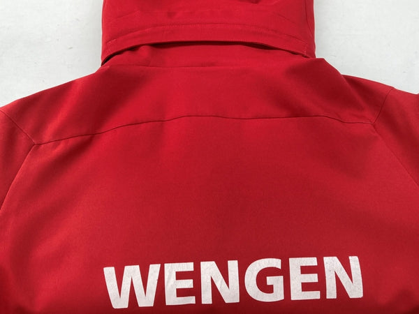 パタゴニア PATAGONIA Northwall Soft Shell Jacket 別注 ノースウォール ソフト シェル ジャケット 赤 ジャケット ロゴ レッド Mサイズ 104MT-1390