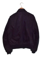 US US古着 80s CWU-55P Titan cloth Made in USA 80's タイタンクロス USA製 SCOVILLジッパー IDEALジッパー MIL-J84573 ジャケット ブラック Sサイズ 103MT-2990