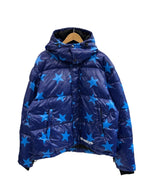 オールウェイズ always do what you should do ダウンジャケット 星柄 紫 青 ジャケット パープル Mサイズ 101MT-5399