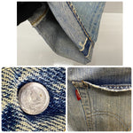 【曜日割引対象外】 リーバイス Levi's 70's 501 66 BIG E ボタン裏6 デニムパンツ デニム ブルー W34サイズ 201MB-864 VB
