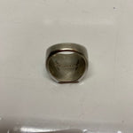 【中古】ハイドアンドシーク HIDE AND SEEK ターコイズリング スクエア 16号 メンズジュエリー・アクセサリー 指輪・リング シルバー 201goods-812