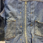 【曜日割引対象外】 ヴィンテージ vintage 50's 60's MONTGOMERY WARD 101 DENIM JACKET ブランケット付き フルジップ ジャケット ブルー 201MT-3680 VB