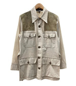 ヴィンテージ vintage 60's 60年代 10-X ハンティング シューティング サファリジャケット スウェード 生成り ジャケット 無地 ベージュ 104MT-1790