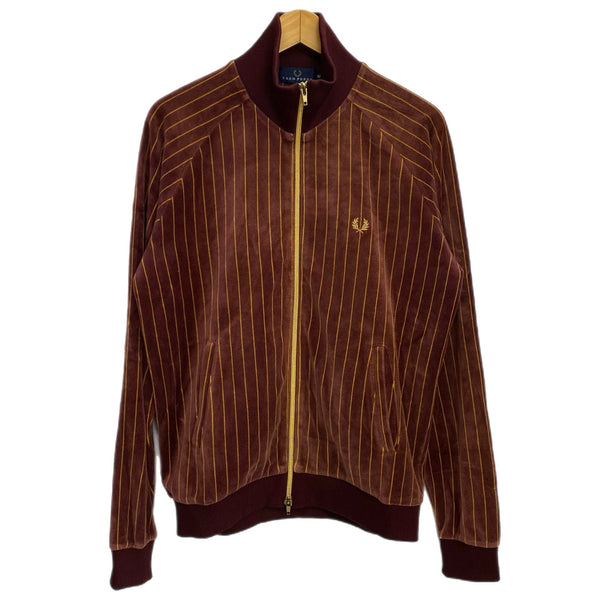 フレッドペリー FRED PERRY トラックジャケット ジャージ ワインレッド Mサイズ 201MT-4525