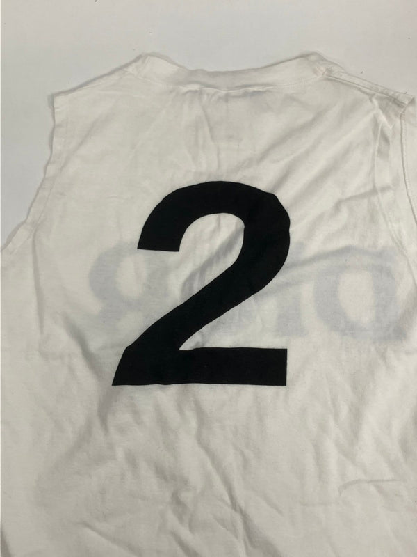 クリスチャンディオール Christian Dior BOUTIQUE ノースリーブ カットソー フランス製 コットン ホワイト 1P18151020 ノースリーブ ホワイト Mサイズ 101LT-134