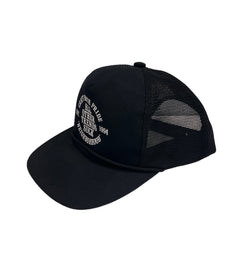 ネイバーフッド NEIGHBORHOOD UCKER/EC-CAP ALL OTHER TRENDS SUCK メッシュCAP トラッカーキャップ 181YGNH-HT03 帽子 メンズ帽子 キャップ ブラック 101hat-115