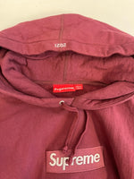 シュプリーム SUPREME 21AW Box Logo Hooded Sweatshirt ボックスロゴ フーデッド スウェットシャツ パーカー パーカ ワインレッド Lサイズ 101MT-5049
