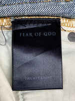 フィアオブゴッド FEAR OF GOD 4th Collection Selvedge Denim Vintage Indigo Jean セルビッジ デニム ヴィンテージ インディゴ ジーン 青 無地 デニム ブルー 104MB-318