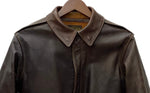 【曜日割引対象外】 リアルマッコイズ THE REAL McCOY’S TYPE A-2 フライトジャケット ROUGH WEAR TALON レザージャケット ブラウン 38サイズ 201MT-3258 VB