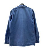 ヴィンテージ vintage 60s~ 60年代 ユーロワーク フレンチ カバーオール ワークジャケット コットンツイル フェード 青 ジャケット 無地 ブルー 104MT-1329