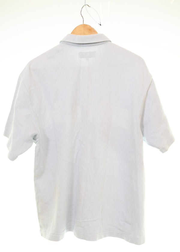 ヤードセール YARDSALE 刺繍 ロゴ 半袖シャツ 半袖シャツ ブルー Lサイズ 103MT-3086