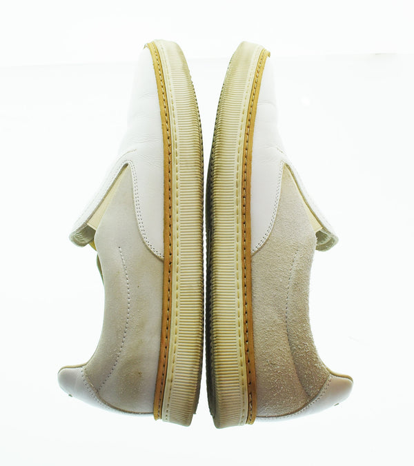 メゾン マルジェラ Maison Margiela 15ss Maison Martin Margiela スリッポン シューズ スウェード レザー メゾン マルタン マルジェラ メンズ靴 スリッポン ホワイト 42 26cm 103S-1364