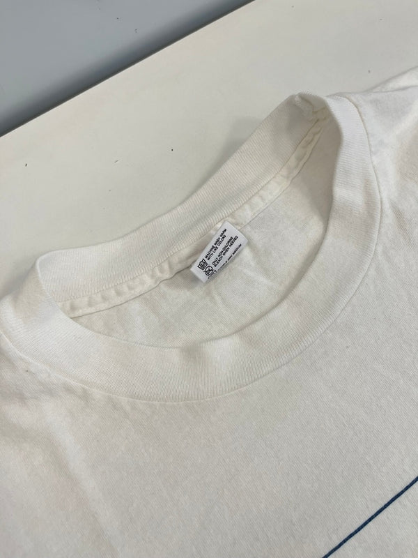 ヴィンテージ vintage 90s 90's  KERMIT カーミット フォレストガンプ パロディ プリント 白 XL Tシャツ ホワイト LLサイズ 101MT-4436