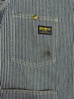 オシュコシュ OSHKOSH ヴィンテージ Vintage 80s～ カバーオール ヒッコリー 42R ジャケット ブルー 101MT-4086