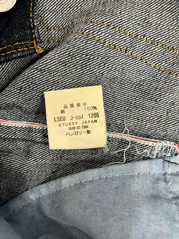 ステューシー STUSSY リーバイス LEVI’S シルバーステッチ 32インチ 50567 デニム ネイビー W32×L34 101MB-601
