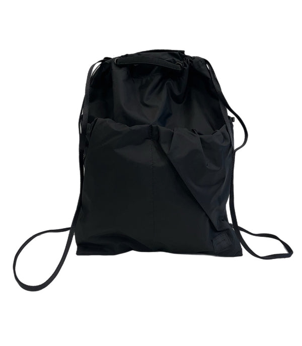 ポーター PORTER CAPE 2WAY KNAPSACK PORTER GIRL ケープ ナップサック バックパックリュック 黒  バッグ レディースバッグ バックパック・リュック ブラック 101bag-213