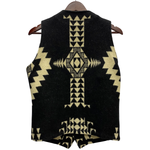 【曜日割引対象外】 ジェラード JELADO セーラムベスト Salem Vest ウール チマヨ柄 ベスト ブラック Mサイズ 201MT-4554 VB