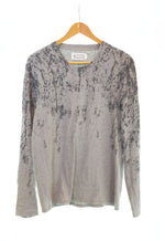 マルタンマルジェラ Martin Margiela 09AW レインエフェクト 長袖カットソー グレー GC242 ロンT グレー 103MT-1851