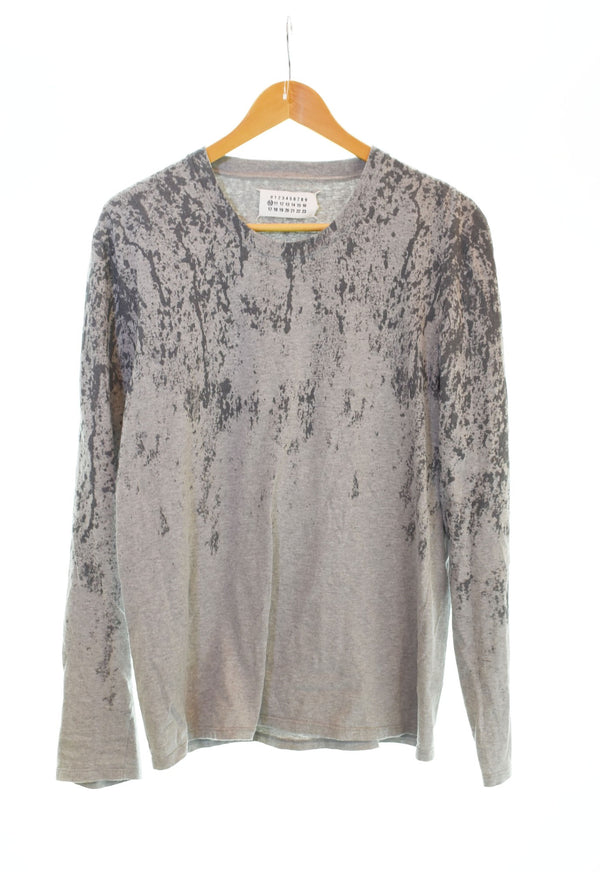 マルタンマルジェラ Martin Margiela 09AW レインエフェクト 長袖カットソー グレー GC242 ロンT グレー 103MT-1851