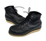 レッドウィング RED WING 6” CLASSIC MOC クラシック モック アイリッシュセッター モックトゥ 黒セッター レザーブーツ 8179 メンズ靴 ブーツ ワーク ブラック 8E 101sh-2079