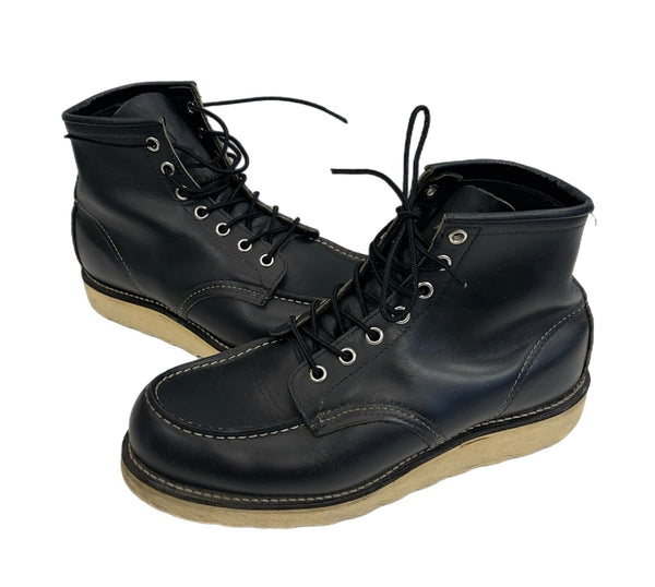 レッドウィング RED WING 6” CLASSIC MOC クラシック モック アイリッシュセッター モックトゥ 黒セッター レザーブーツ 8179 メンズ靴 ブーツ ワーク ブラック 8E 101sh-2079