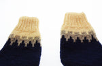 カナディアンセーター CANADIAN SWEATER カウチン セーター フルジップ ウール100% ノルディック 柄 セーター ネイビー 103MT-2229