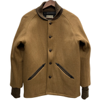 【曜日割引対象外】 ヒューストン HOUSTON PHARAOHS ファラオジャケット ブラウン Mサイズ 201MT-3182 VB