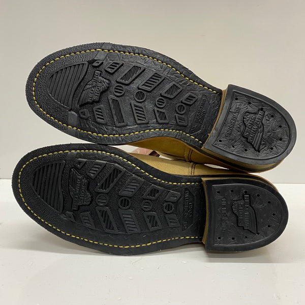 【曜日割引対象外】 レッドウィング RED WING エンジニアブーツ PT99前期 低ベルト 8268 メンズ靴 ブーツ エンジニア ベージュ 26cmサイズ 201-shoes1461 VB