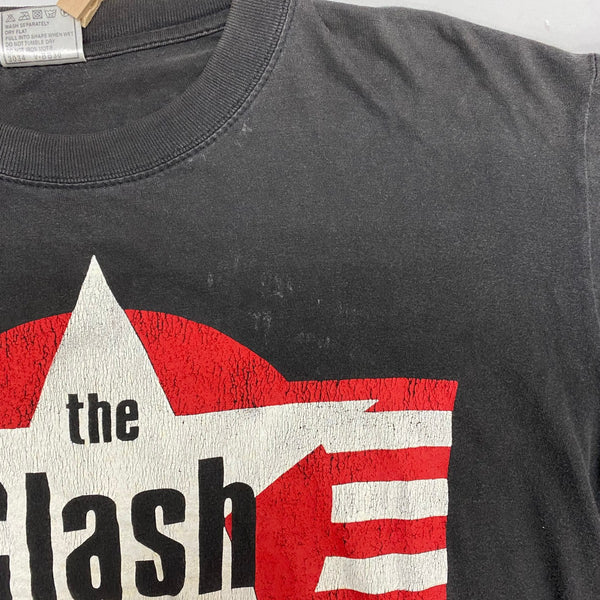 【曜日割引対象外】 ヴィンテージ vintage 90's The Clash バンド Tシャツ ブラック Sサイズ 201MT-4544 VB